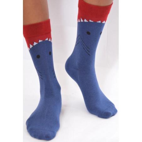Chaussettes Requins coton Tendance