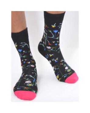 chaussettes Jardin fleuri