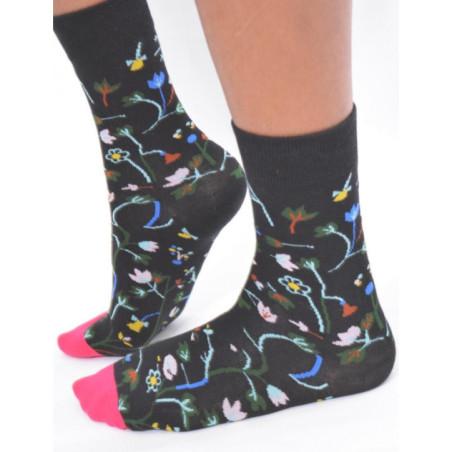 Chaussettes Joli JArdin Fleuri