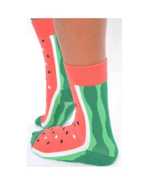 Chaussettes coton Pastéque tendance