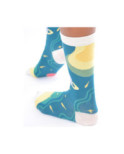 Chaussettes Planète Uranus ciel étoiles