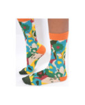 Chaussettes Fleurs Abstraites