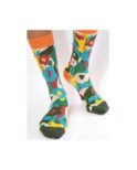 Chaussettes Fleurs Abstraites