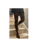 Collant Rayures Multi Couleurs