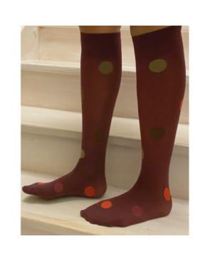 Mi bas à Pois Sakura Tendance