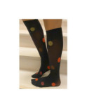 Mi bas à Pois Sakura Tendance