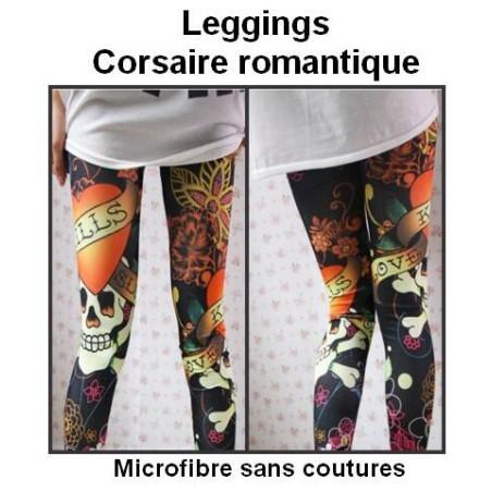 Legging Pop Corsaire Romantique