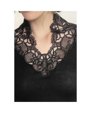  Nouvelle dentelle Moretta pour les dessous en laine et soie