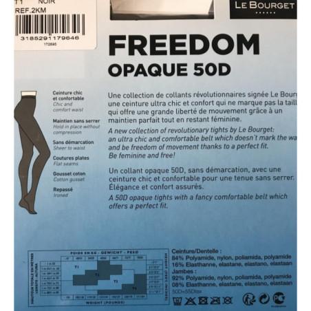 Lot 2 collants Le Bourget Freedom Opaque