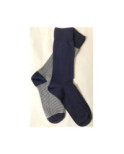 Lot 2 paires Chaussettes fil Hom Rayures