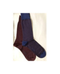 Lot 2 paires Chaussettes fil Hom Rayures