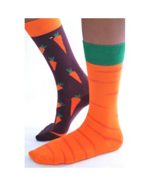 Chaussettes Coton ludiques Carottes