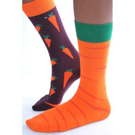 Chaussettes Coton ludiques Carottes
