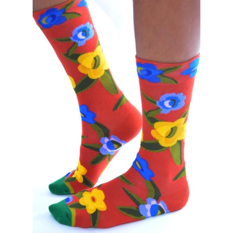Chaussettes bouquet de Printemps