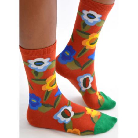 Chaussettes bouquet de Printemps