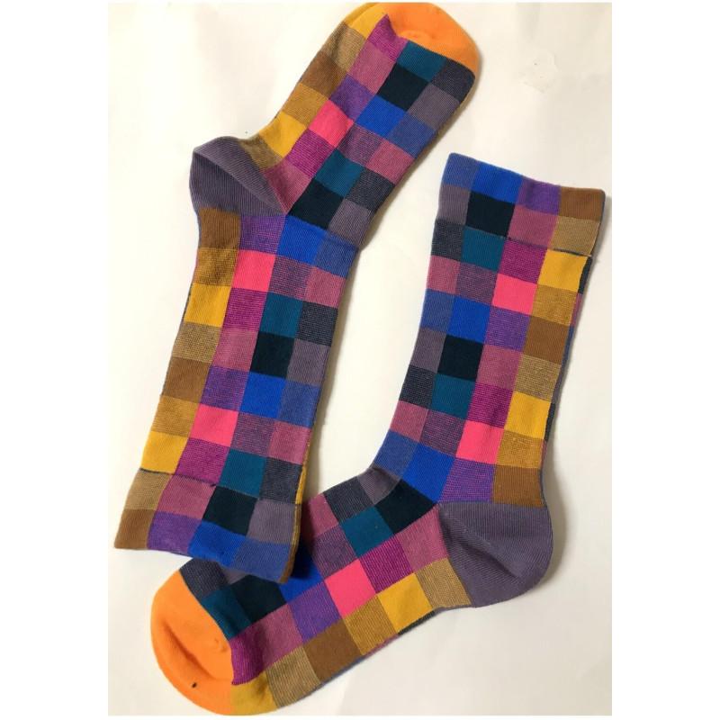 Chaussettes Carreaux Rigolos multi couleurs