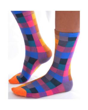 Chaussettes Carreaux Rigolos multi couleurs