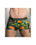 Boxer Imprimé Tropical Tangerine
