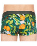 Boxer Imprimé Tropical Tangerine
