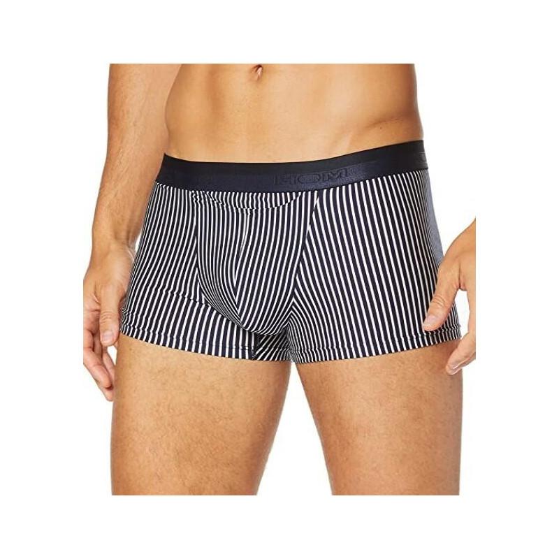 Boxer Hom HO1 Cruise Rayures marine