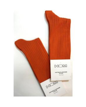 chaussettes Fil D'ecosse Lot 2 paires Oranges