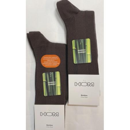 Duo Chaussettes Bambou Hom sans compression
