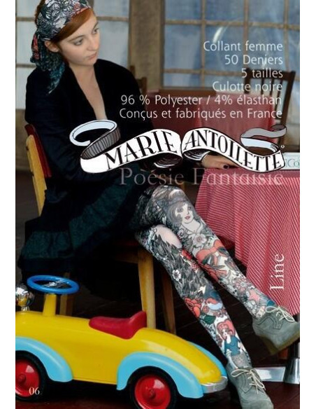 Collant Marieantoilette Line en sitauation