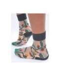 Chaussettes Transparentes boutons d'oeuillets