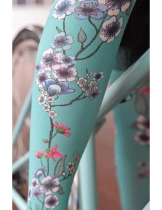 Collant Marieantoilette Mariette Bleu 2