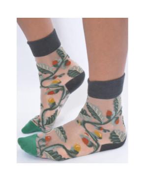 Chaussettes Originales Fleuries