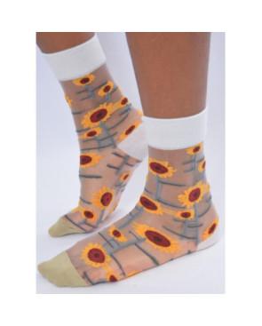 chaussettes Fines Tournesol