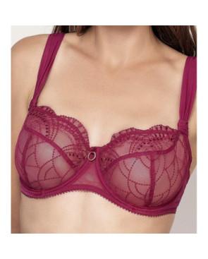 Soutien Gorge Empreinte Corbeille Diane Magenta