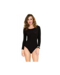 Body Opaque Manche Longue col rond