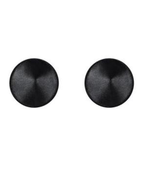Accessoire coquin en vynil noir cache téton tendance coquine
