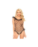 Body Transaprent de Coeurs et dentelle