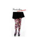 collant Pamela Man  taille spéciale pretty flowers