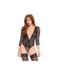 Body Resille Dentelle decolleté V