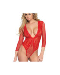 Body Resille Dentelle decolleté V