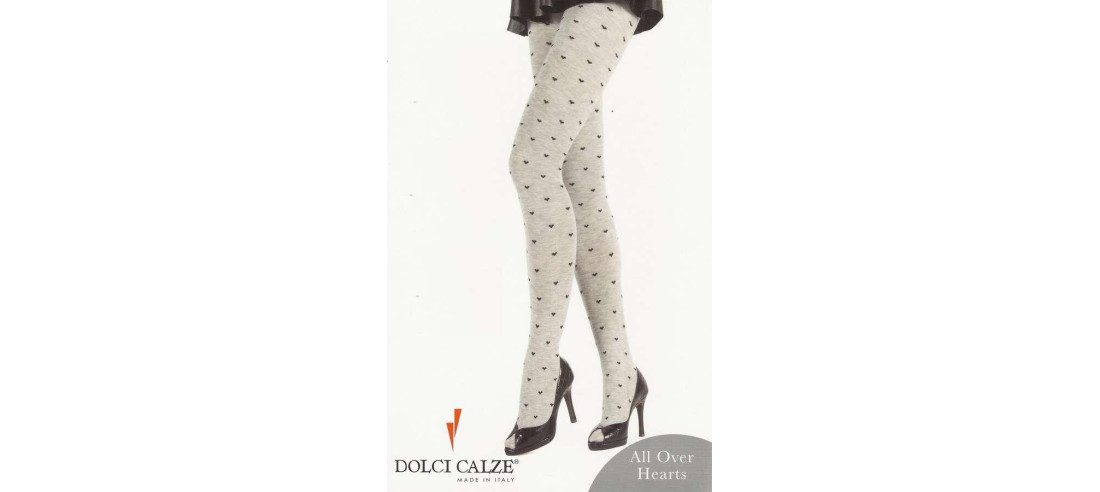 Collant de coeurs partout Dolci Calze