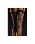 Bas Resille Et Noeud Couture Fiore