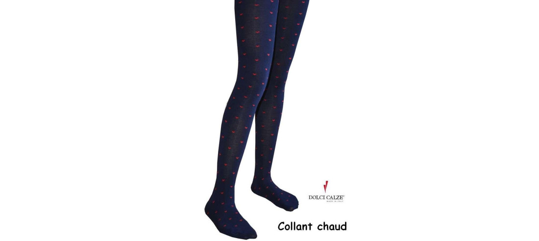 Collant de coeurs partout Dolci Calze
