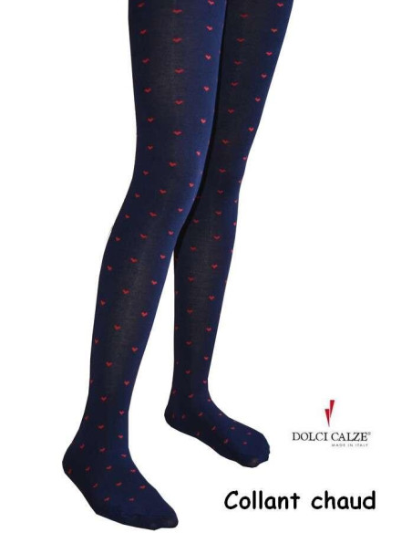 Collant de coeurs partout Dolci Calze