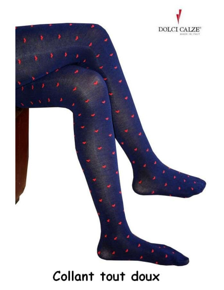 Collant de coeurs partout Dolci Calze