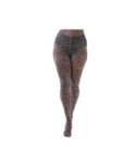 collant Pamela Man  small leopard blanc