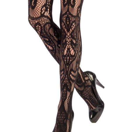 Collant Emilio Cavallini dentelle Gothique