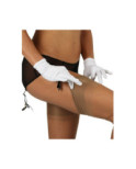 Gants Chics Cervin Satin Blanc