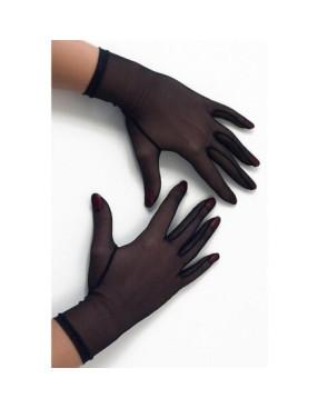 GANTS-cervin-tulle-caprices-court-noir