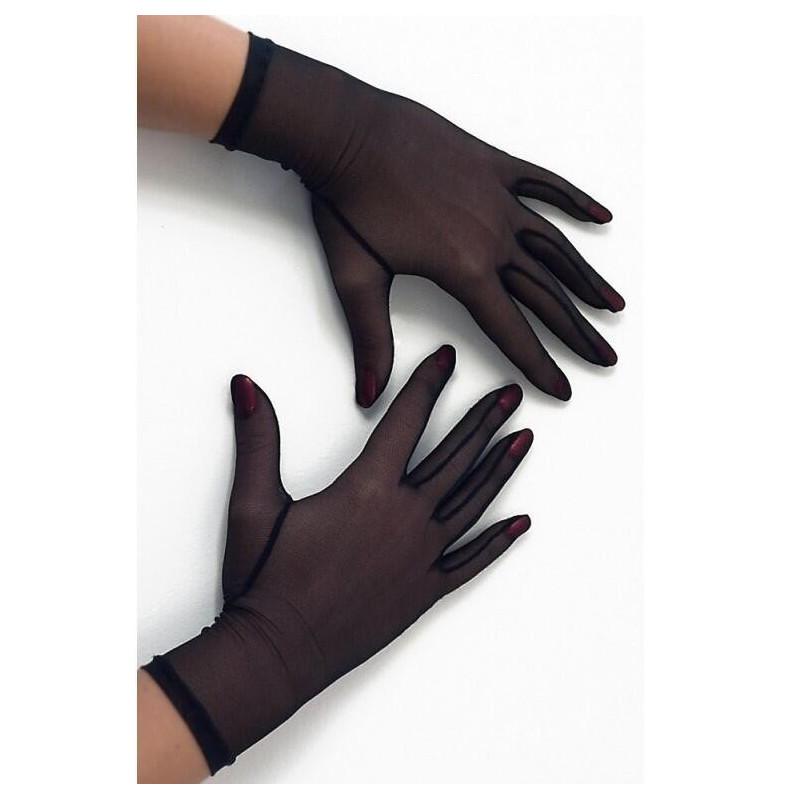 Gants Caprices Cervin Tulle noir
