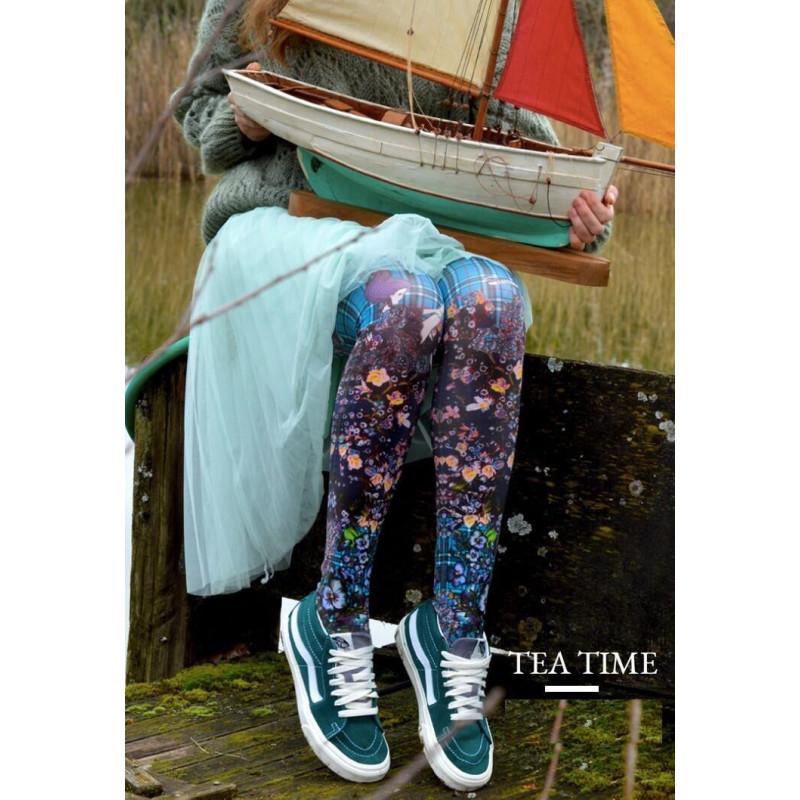 Collant Imprimé Tea Time Marieantoilette