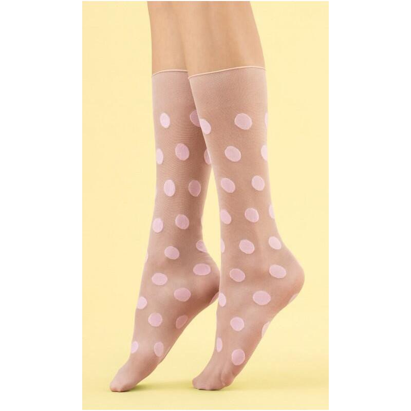 Chaussettes à pois fine Fiore